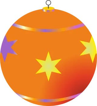 Bullet Christmas balls Christmas decorations Stickdatei