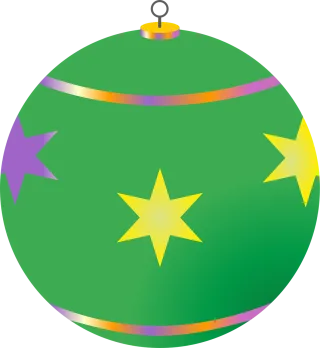Christmas decorations Bullet Christmas tree Stickdatei