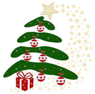 Christmas tree Sapling Holidays Stickdatei