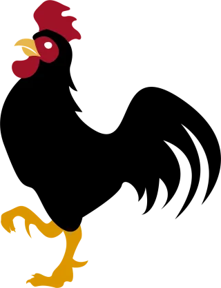Gallo Animal Crest Stickdatei