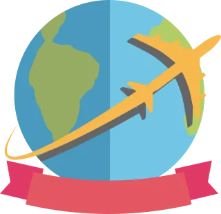 Travel World Around the world Stickdatei