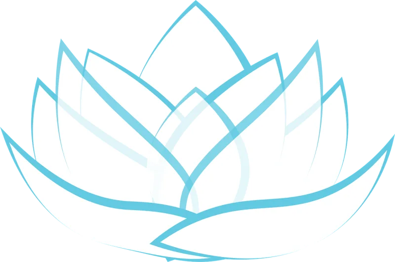 Lotus Transparent Blossom Stickdatei – Blumen