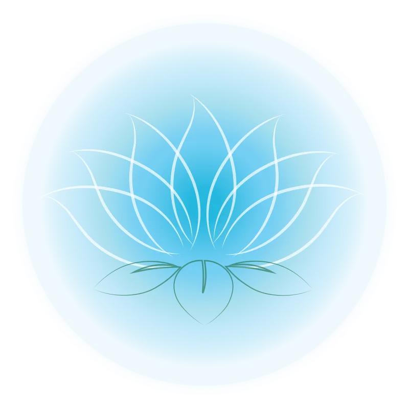 Lotus Blue Blue lotus Stickdatei – Blumen
