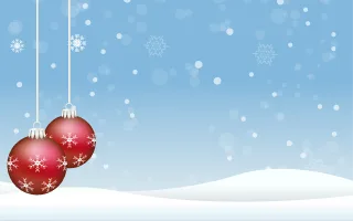 Christmas Balls Red Stickdatei
