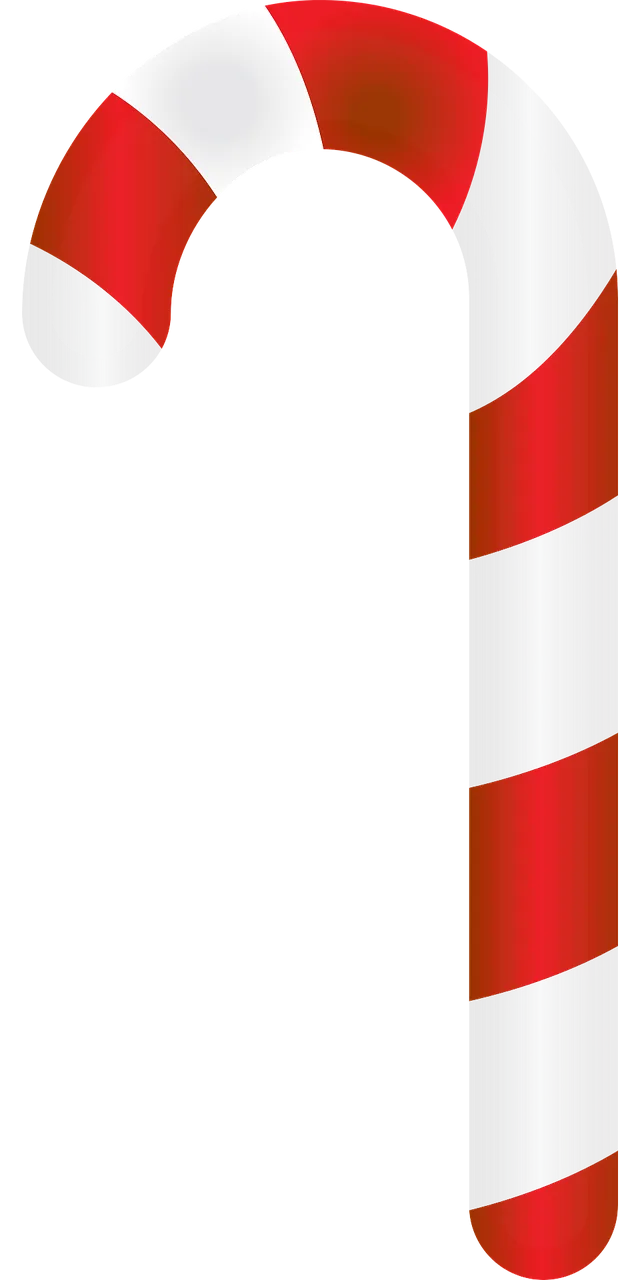 Candy Candy cane Red Stickdatei – Weihnachten