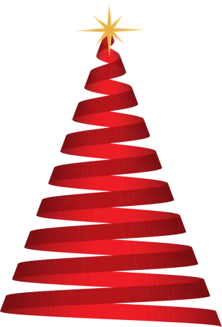 Christmas Nature Tree Stickdatei