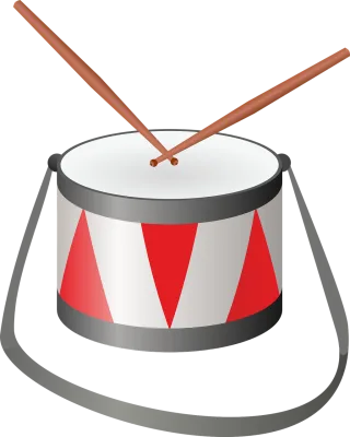 Drum Drum club Christmas Stickdatei