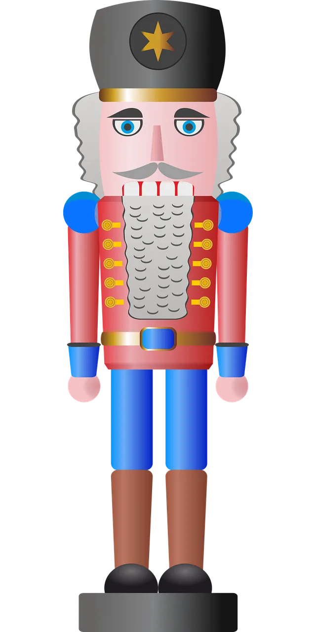 Nutcracker Christmas decoration Christmas Stickdatei – Weihnachten