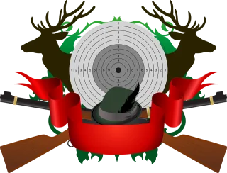 Hunt Target Red deer Stickdatei