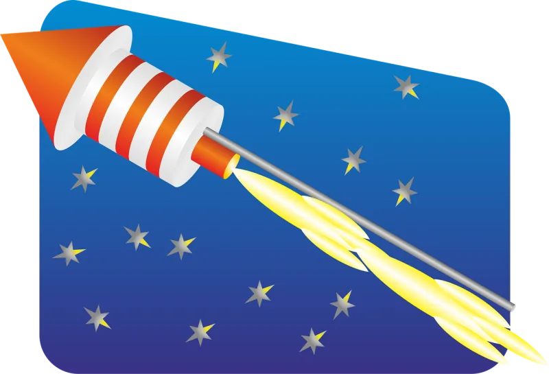 Missiles Sylvester Fireworks Stickdatei – Kinder