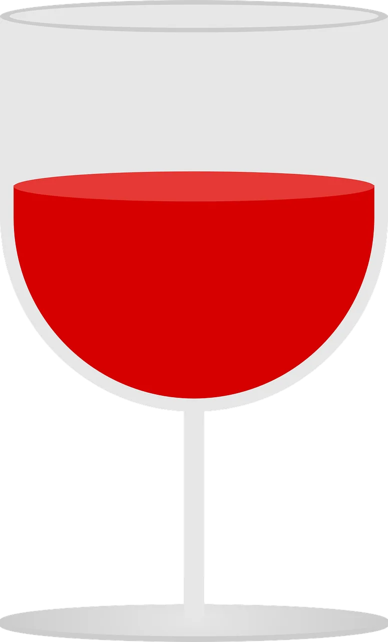 Wine Glass Symbol Stickdatei – Essen & Trinken