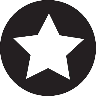 Star Icon Flat Stickdatei