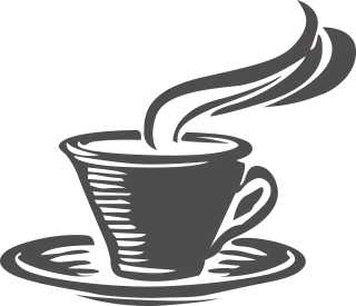 Coffee Bar Cup Stickdatei
