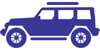 All terrain Car Sports Stickdatei