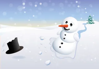Snowman Snow Winter Stickdatei