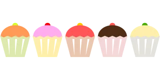 Cakes Muffins Cake shop Stickdatei