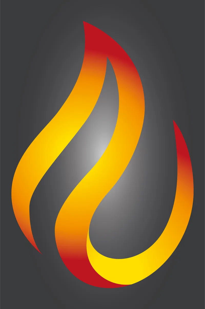 Flame Fire Vector Stickdatei – Fahrzeuge