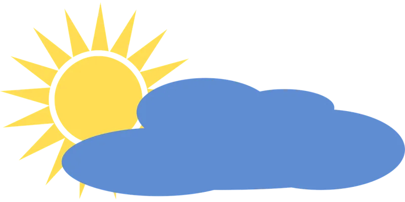 Cloud Weather Pictogram Stickdatei – Natur