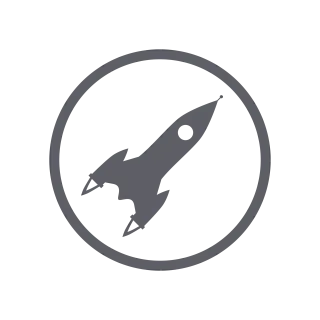 Rocket Icon Symbol Stickdatei