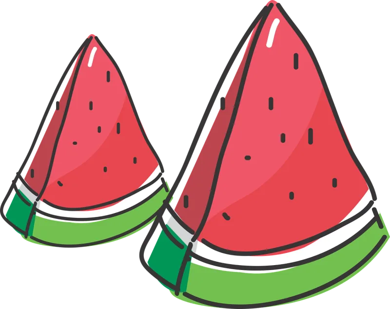 Food Fruit Watermelon Stickdatei – Essen & Trinken