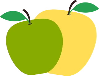 Apples Fruit Healthy Stickdatei