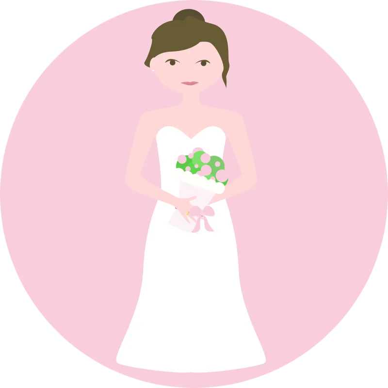 Bride Wedding Before Stickdatei – Herzen & Liebe