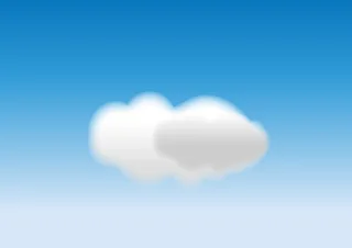 Heaven Blue Clouds Stickdatei