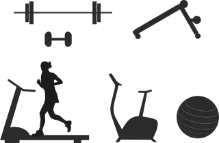 Fitness Equipment Dumbbell Stickdatei