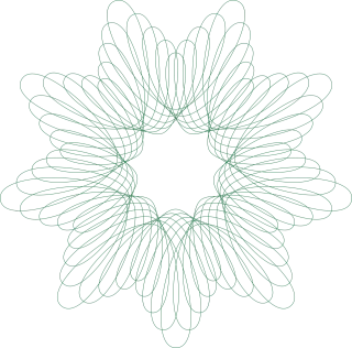 Spirograph Pattern Design Stickdatei