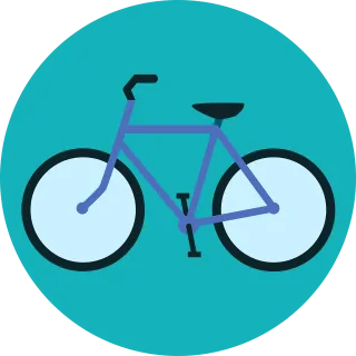 Bicycle Wheel To go biking Stickdatei