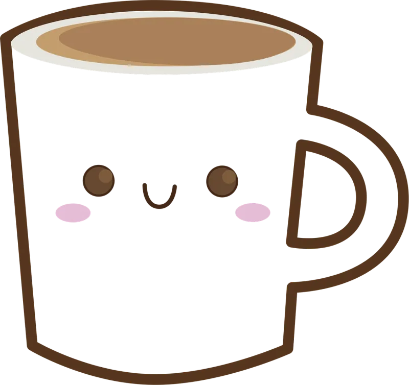 Cup Happy Coffee Stickdatei – Essen & Trinken