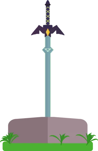 Master sword Sword Weapon Stickdatei