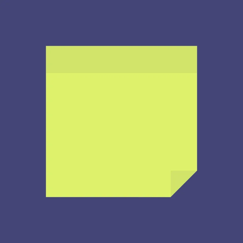 Post-it Note Memo Stickdatei – Musik