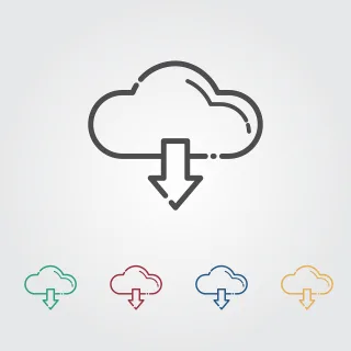 Download Cloud Icon Stickdatei – Natur