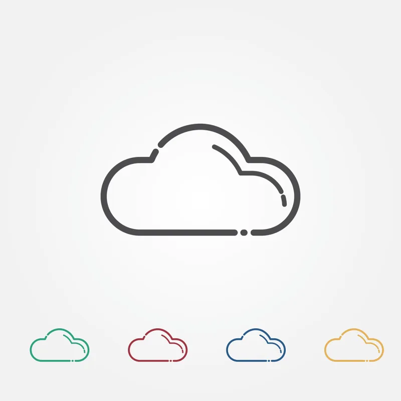 Cloud Icon Computer Stickdatei – Natur