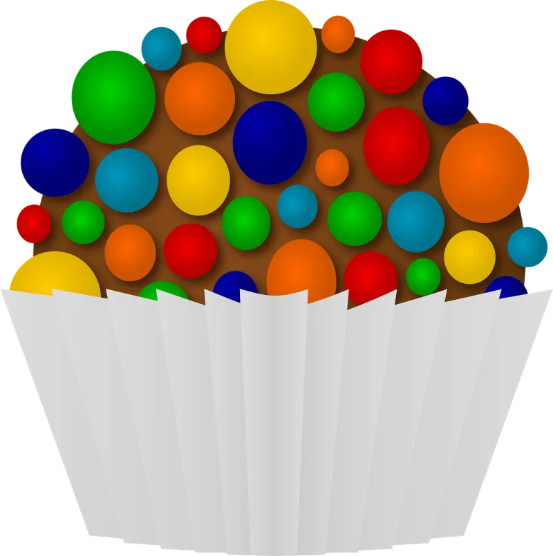 Confetti Brigadier Chocolate Stickdatei – Essen & Trinken