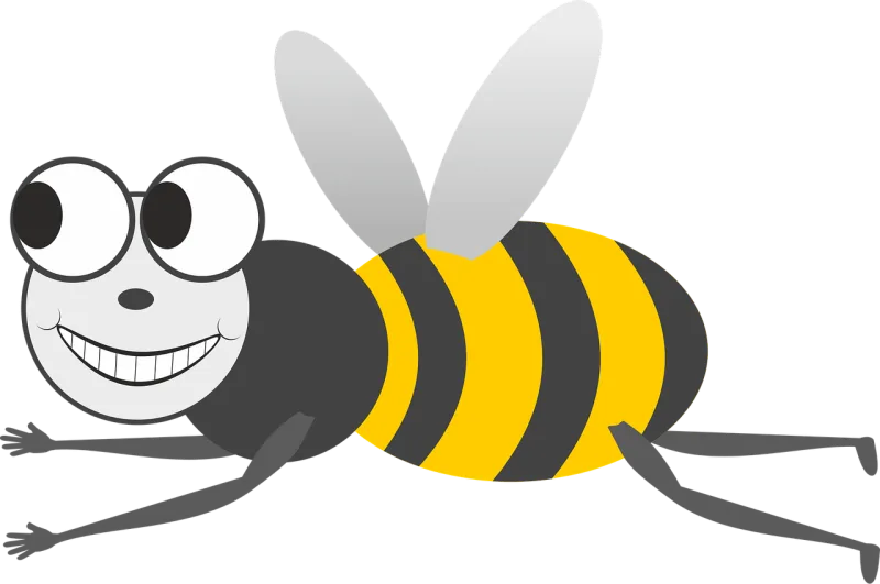 Bee Bumblebee Insect Stickdatei – Tiere