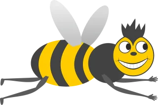 Bee Bumblebee Insect Stickdatei