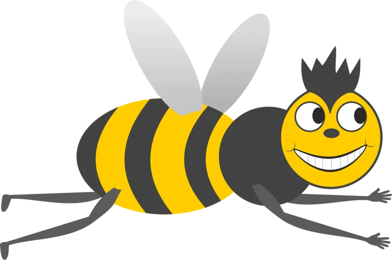 Bee Bumblebee Insect Stickdatei – Tiere