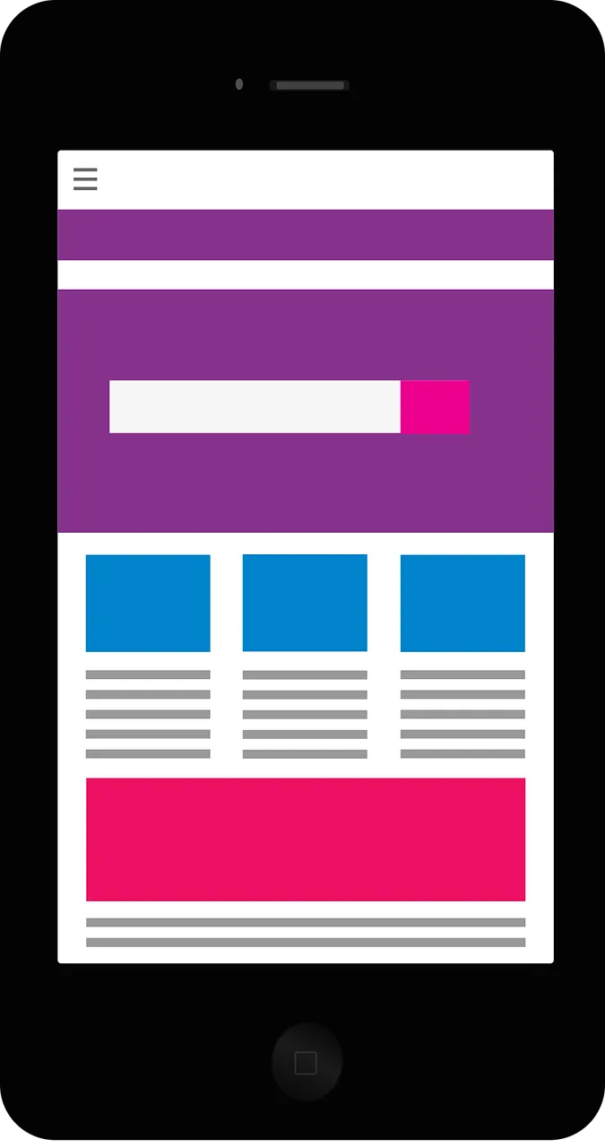 Mobile devices Iphone Website Stickdatei – Essen & Trinken