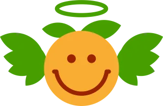 Clementine Orange Cartoon Stickdatei