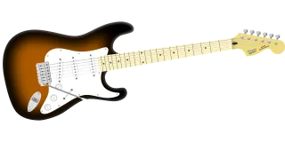 Electric Guitar Instrument Stickdatei