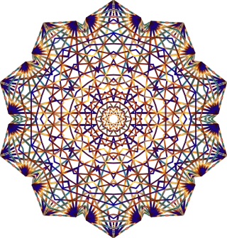 Abstract Chromatic Decorative Stickdatei