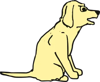 Agitated Pet Barking Stickdatei