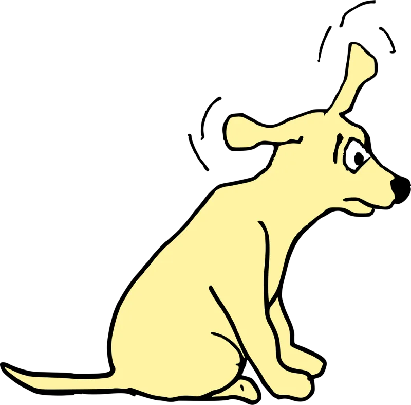 Agitated Cartoon Pet Stickdatei – Tiere