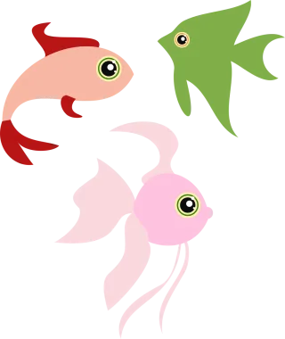 Animals Nature Fish Stickdatei
