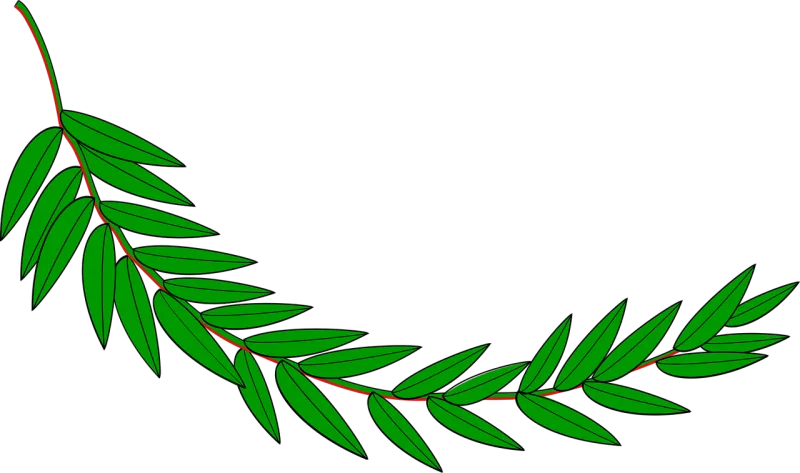 Branch Nature Laurel Stickdatei – Natur