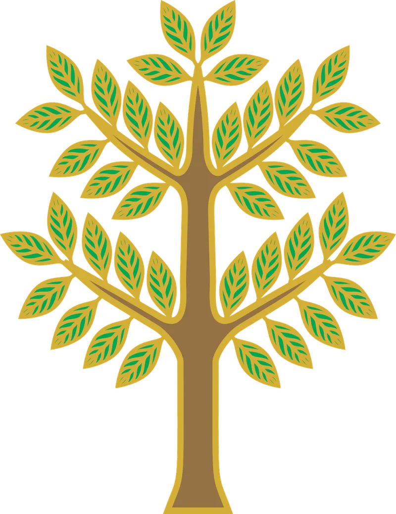 Plant Stylised Nature Stickdatei – Natur