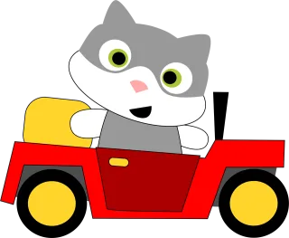 Baby decoration Animal Car Stickdatei – Tiere