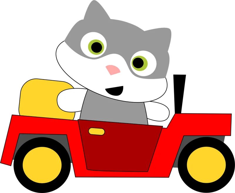 Baby decoration Animal Car Stickdatei – Tiere